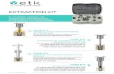EXTRACTION KIT - DonutsEXTRACTION KIT REFERENCE KDR_3N KDR_AEST M1.6 abutment extractor Naturactis, Naturall+, Natea+ Naturall Ø 3.5, Natea Ø 3.6 X CEP_16.175 M2 abutment extractor
