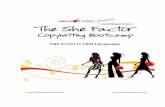 She Factor Copywriting Bootcamp...for the creative (and competitive) nature of copywriting. Lorrie’s words have sold products in a variety of industries including mompreneurs, professional