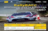 Rally de España 2019 · 55 RallyRACC Catalunya-COSTA DAURADA – Rally de España 2019 REGULATIONS 1 . October 24 - 27, 2019