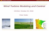 Wind Turbine Modeling and Controlpersonal.cege.umn.edu/~guala/webpage_CE4011/notes/Seiler... · 2018-10-25 · A EROSPACE E NGINEERING AND M ECHANICS • James Blyth, 1887: 1st electric