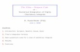 or : Numerical Integration of Highly Oscillatory Integrals R. …ltpth.web.psi.ch/.../2006/slides-rosenfelder-20060601.pdf · 2008-02-04 · The Filon¡Simpson Code or : Numerical