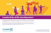 Engagement skills prospectus: Seed and succeed · The seeds for success We help organisations give their people the skills they need to make a big difference to their performance