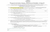 Board of Education, Stratford Public Schools · 2018-11-21 · Reference BOE Policy # 9322 ) a) Superintendent’s Goals for 2018- 2019 . O. Possible Action to be taken from Executive