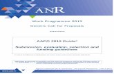 Work Programme 2019 - ANR · 2019-01-10 · The “Research and Innovation” component of the ANR’s Work Programme 2019, which supports the AAPG 2019, has been structured into