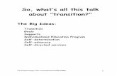 So, what’s all this talk about “transition?”rwjms.rutgers.edu/boggscenter/projects/documents/Chapter03-1.pdfWhat is “transition”? Transition means changing from one thing