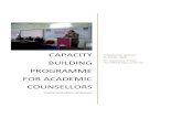 Capacity Building Programme for Academic Counsellorscemca.org/ckfinder/userfiles/files/Capacity-Building... · 2020-03-04 · Pedagogy 2.0 approaches such as participation, collaborative