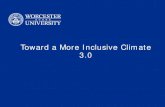 Toward a More Inclusive Climate 3.0 Stacey State.pdf · • Multicultural Organizational Development Theory (MCOD) • Social Identity Theory • Identity Theory . 12. ... • National