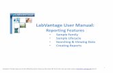 LabVantage-Reports External V2 - University of Chicago · 2017-08-01 · IRB protocol “Test123” between the dates of 4/1/2015 -9/21/2015 • Select New AdHocQuery and select the