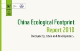 China Ecological Footprint Report 2010 - WWFジャ …...Ecological Footprint helps us measure the human demand being placed on the planet’s natural resources. In this second report