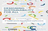 DESIGNING SUSTAINABILITY FOR ALL - UniPa · Designing sustainability for all Proceedings of the 3rd LeNS World Distributed Conference, Milano, Mexico City, Beijing, Bangalore, Curitiba,