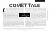 Rosetta begins its COMET TALE - Science...Such space-based investigations of comets began in the 1980s with a flotilla of spacecraft: the European Space Agency’s (ESA’s) first