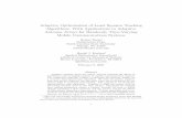 Adaptive Optimization of Least Squares Tracking Algorithms: With Applications … · 2011-05-14 · a recursive least-squares-type algorithm. We will add another adaptive loop that
