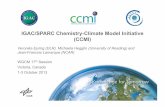IGAC/SPARC Chemistry-Climate Model Initiative (CCMI) · 2013-12-02 · context of comprehensive stratosphere-troposphere resolving models with chemistry. CCMI Goals 1.Better understand