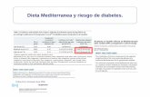 Dieta Mediterranea y riesgo de diabetes....Dieta mediterranea y riesgo de muerte 214 284 men and 166 012 women in the National Institutes of Health (NIH)-AARP. 5 años Anatomy of lheaJtlh