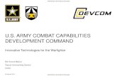 U.S. ARMY COMBAT CAPABILITIES DEVELOPMENT COMMAND · Brittle Fracture. New material/process enabled development of an armor steel with >10% decrease in density. CCDC GVSC Industry