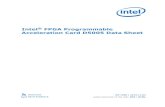 Intel® FPGA Programmable Acceleration Card …...1. Introduction The Intel FPGA Programmable Acceleration Card D5005 (Intel ® FPGA PAC D5005) is a PCI Express* Gen 3 x16 compliant