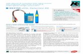 KE3150 xDSL Detection Kit€¦ · Contactless detection and classification of xDSL services With the unique KE420 xDSL PROBE, wire pairs which carry active xDSL signals can be detected