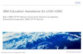 IBM Education Assistance for z/OS V2R2€¦ · For IBM HTTP Server powered by Apache V9.0 installation, a Java Runtime Environment using IBM 31-bit SDK for z/OS Java Technology Edition