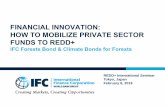 FINANCIAL INNOVATION: HOW TO MOBILIZE …redd.ffpri.affrc.go.jp/events/seminars/_img/_20190206/...2019/02/06  · 2 •Each year, the world loses an area the size of Costa Rica in