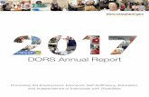 DORS Annual Report · Karen B. Salmon, Ph.D., State Superintendent of Schools. Suzanne R. Page, Assistant State Superintendent, Division of Rehabilitation Services . Maryland State