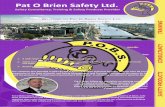 Pat O Brien Safety Ltd....A ZoneSafe in-cab control unit is fitted within reach of the vehicle’s operator. An audible visual alarm alerts the operator every time a tagged person