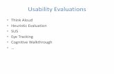 Usability Evaluations - Tamara Denning … · considered above average and anything below 68 is below average, however the best way to interpret your results involves “normalizing”