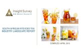 SOUTH AFRICAN RTD/ICED TEA INDUSTRY LANDSCAPE REPORT · REPORT OVERVIEW 5 The South African RTD Tea Industry Landscape Report (88 pages) provides a dynamic synthesis of industry research,