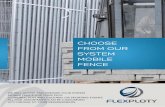 CHOOSE FROM OUR SYSTEM MOBILE FENCE...choose from our system mobile fence we will advise and prepare your system mobile fence for your plot, construction and cultural or sporting events.