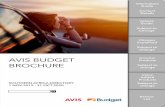 AVIS BUDGET BROCHURE904cfbad-8966-48b8-bd00... · 2019-08-11 · BROCHURE Information Guide Contact Details Vehicle Guide Subject to Change Charges Explained Subject to Change Counter