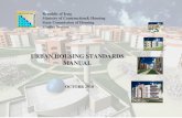 URBAN HOUSING STANDARDS MANUAL · urban housing standards