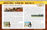 Jack’s Abby Brewing - Craft Beer Club€¦ · India style Pale Ale 6.7% ABV 65 IBU’s The Hendler brothers honor their ... What is the difference between a microbrewery and a brewpub?