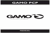 GAMO PCP - Pyramyd Air...The GAMO PCP can be filled from an air tank or using a hand pump. The filling equipment must include a pressure gauge, hose and air bleed device. Always follow