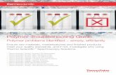 Polymer Troubleshooting Guide - Thermo Fisher Scientific · Polymer Troubleshooting Guide Polymer problems identified – simply, efficiently Ensure raw materials, masterbatches and