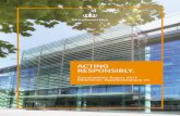 ACTING RESPONSIBLY. · MÜNCHENER HYPOTHEKENBANK eG | SUSTAINABILITY REPORT 2017 9 BUSINESS ACTIVITIES RESPONSIBILITY IN MATERIAL TOPIC: LOW-RISK, LONG-TERM-ORIENTED BUSINESS MODEL
