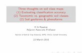 Three thoughts on soil class maps: (1) Evaluating ...css.cornell.edu/faculty/dgr2/_static/files/pdf/PLSCS...2 Accounting for taxonomic distance in accuracy assessment 3 The soil series