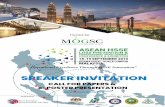 THE MEGA EVENT WILL FEATURE - ASEAN HSSE · • e-Poster presentations are 10/15 minutes in length, and authors must be available for discussion at an assigned time, and at assigned