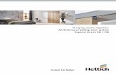 Bringing rooms together - Hettich · Bringing rooms together: TopLine Grant SD / HD Whether space efficient sliding door systems for small flats or spacious solutions for the loft