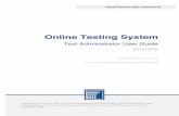 Online Testing System - MPS Teacher Resourcesmpsteacherresources.weebly.com/uploads/1/0/5/1/... · The Online Testing System consists of practice sites and operational testing sites.