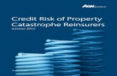 Credit Risk of Property Catastrophe Reinsurersthoughtleadership.aonbenfield.com/Documents/20120910_ab... · 2017-09-17 · 6 Credit Risk of Property Catastrophe Reinsurers Reinsurer