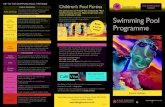 KEY TO THE SWIMMING POOL TIMETABLE PUBLIC SWIMMING ... · Swimming Swimming Pool Programme East Riding Leisure Goole, North Street, Goole DN14 5QX Telephone (01405) 769005 eastridingleisure.co.uk