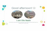 Good afternoon!nas-sites.org/responsiblescience/files/2016/06/Ola-Nada.pdf · Oral Pathology Oral Biology Orthodontics Public Health Dental Biomaterials Prosthodontics. Workshop topics