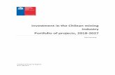 Investment in the Chilean mining industry Portfolio …...Investment in the Chilean mining industry – Portfolio of projects, 2018-2027 III Comisión Chilena del Cobre The second