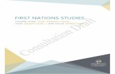 FIRST NATIONS STUDIES - 11and12.education.tas.gov.au · First Nations Studies Level 3 is divided into six (6) compulsory Units of study: Unit 1: Introduction to First Nations Study