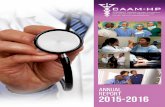 © Caribbean Accreditation Authority for Education in Medicine · ANNU 2015 2016 1 The Caribbean Accreditation Authority for Education in Medicine and other Health Professions (CAAM-HP)