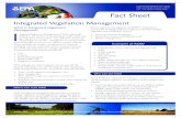Integrated Vegetation ManagementTitle: Integrated Vegetation Management Fact Sheet (October, 2008) Author: US EPA, Office of Pollution Prevention and Toxic Substances, Office of Pesticide