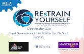 Closing the Gap Paul Greenwood, Linda Martin, Dr Sian Bensa€¦ · •Not aware of ward practises, e.g. management of self-harm, avoidance of restraining to medicate. •Not working