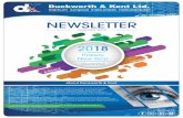 NEWSLETTER - GLOBALCUBE€¦ · a t t h e l e a d i n g e d g e NEWSLETTER JANUARY 2018 from everyone at Duckworth & Kent About Duckworth & Kent Duckworth & Kent is a world leader