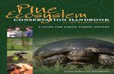 Ecosystem Pine - United States Fish and Wildlife ServicePine Ecosystem Conservation Handbook for the Gopher Tortoise 99 Spread the word Gifford Pinchot, an early U.S. forest conservationist