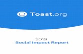 2019 Social Impact Report · Chris Comparato˜ 03. Food Whether you're creating, consuming, or interfacing with food, we aim to ...
