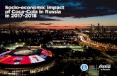 Socio-economic impact of Coca-Cola in Russia in 2017-2018 · Russian economy, in constant 2018 USD Coca-Cola in Russia is a large investor in the Russian economy 01. Contribution